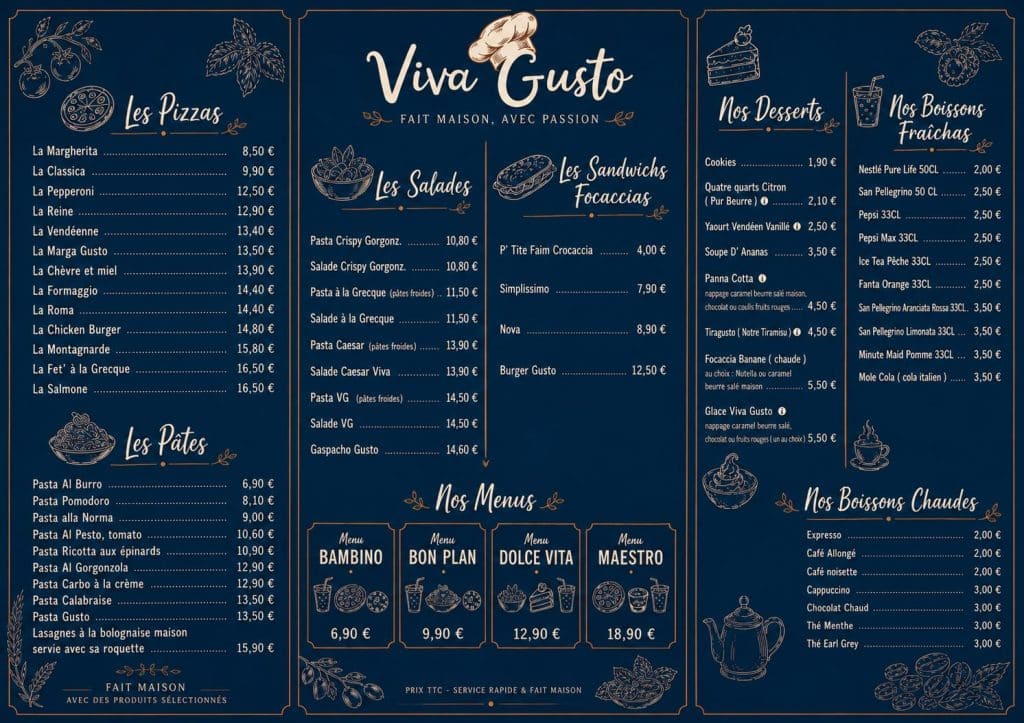 menu juillet 2026 -